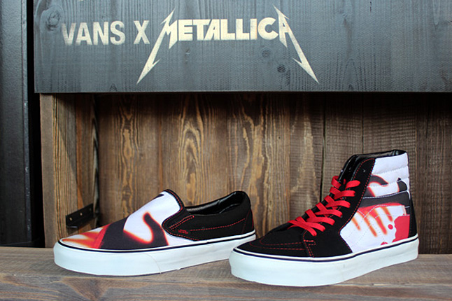 Vans metallica clearance load