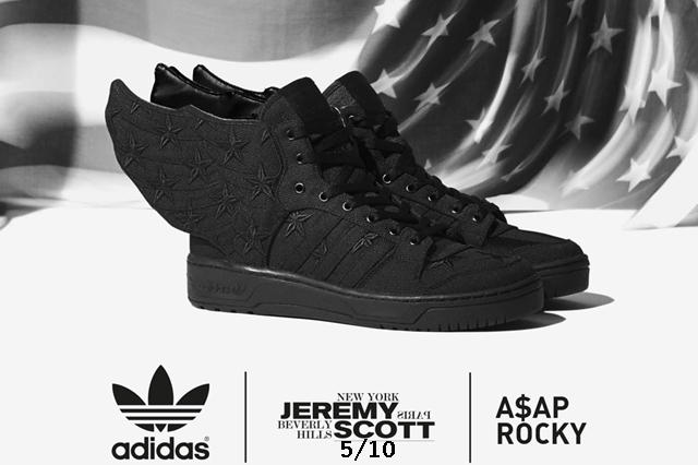 A$AP Rocky x Jeremy Scott adidas wings 