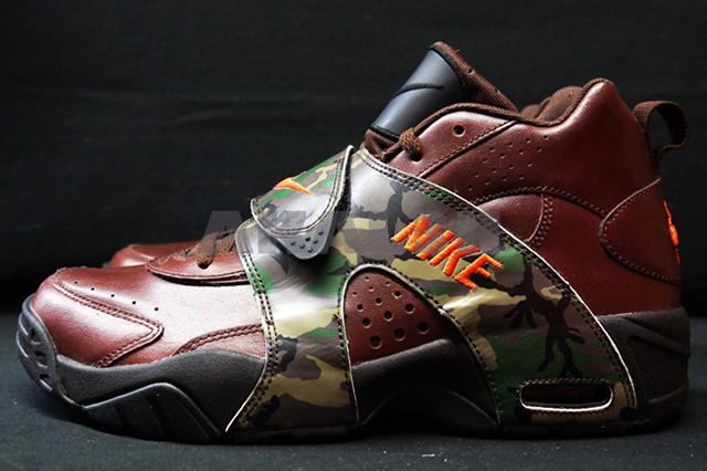 NIKE AIR VEER BROWN LEATHER CAMO SFMAG.RU