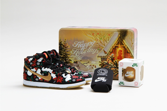 nike sb ugly christmas sweater special box
