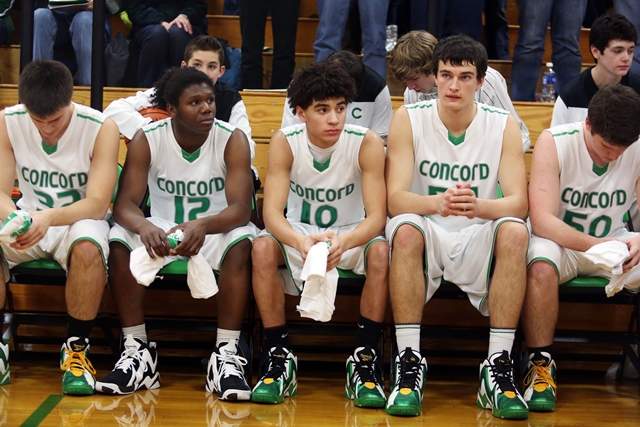 Shawn Kemp at Concord High School for Reebok