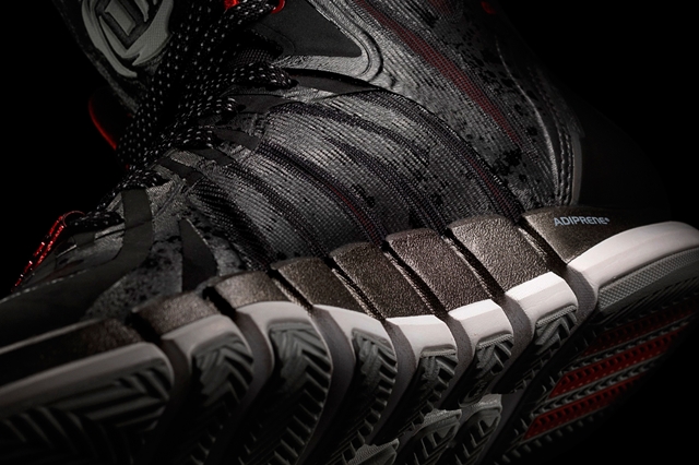 D Rose 4.5 Black, Detail 2, (G99355)