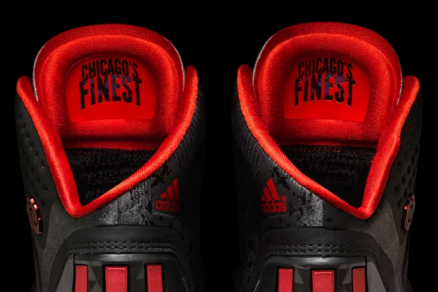 D Rose 4.5 Black, Detail 4, (G99355)