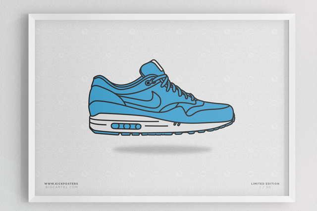 Sneaker-Prints-Air-Max-1-Blue