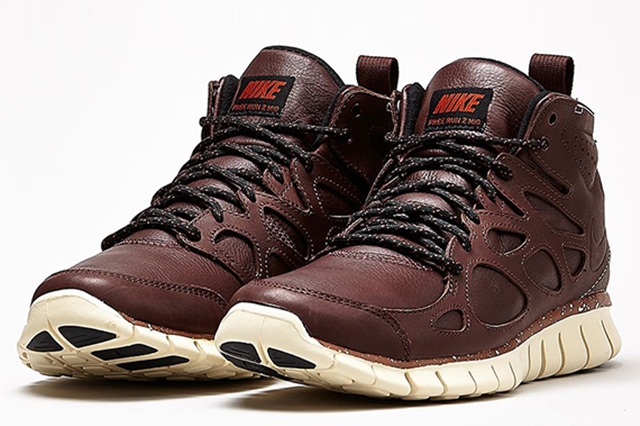 nike-free-run-2-sneakerboot-brown-leather
