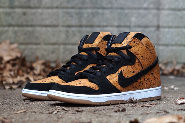 nike dunk high sb cork