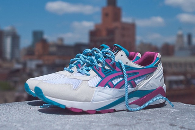 Asics Gel Kayano OG White Magenta Turquoise SFMAG.RU