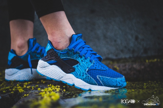 Nike air shop huarache custom