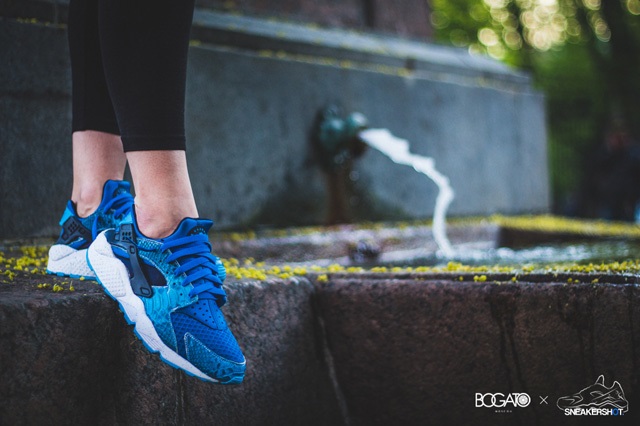 NIKE AIR HUARACHE CUSTOM BY MAGGI SUB ZERO SFMAG.RU