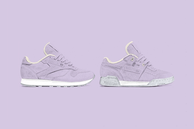 Pastel purple reebok classics new arrivals