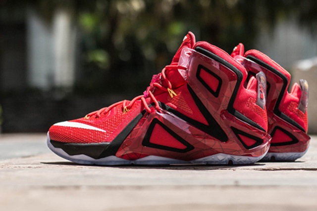 lebron 12 elite red