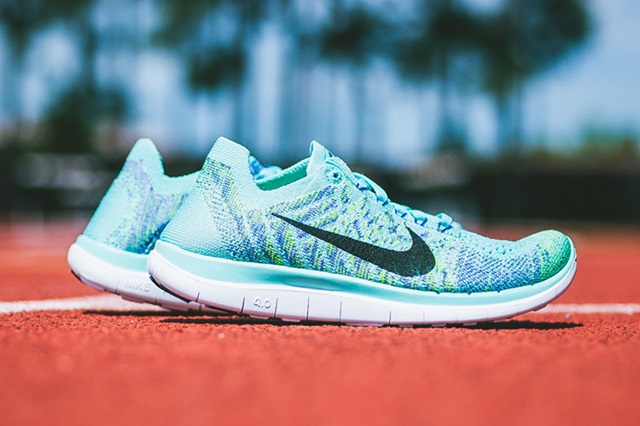 teal flyknit