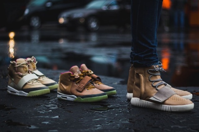 adidas Yeezy Boost 750 Tan Custom by Maggi SFMAG.RU