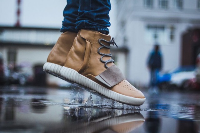 adidas Yeezy Boost 750 Tan Custom by Maggi SFMAG.RU