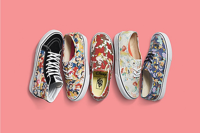 Vans on sale princesses disney