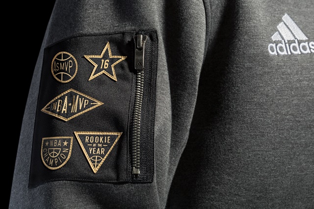 adidas-NBA All-Star Warm-Up Jacket Patch Detail H