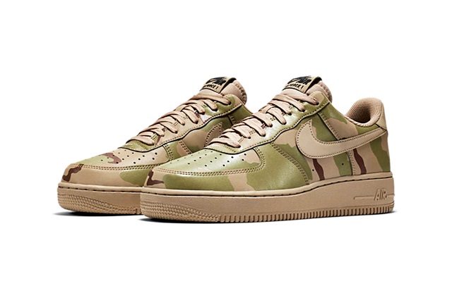 reflective camo air force ones