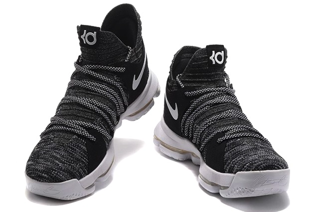 Cheap-Nike-KD-10-Shoes-Oreo-In-Black-White-Online-Sale-1
