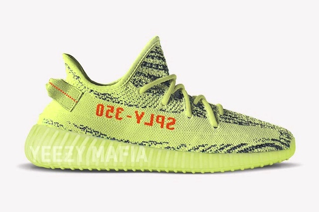 yeezy sneakers yellow