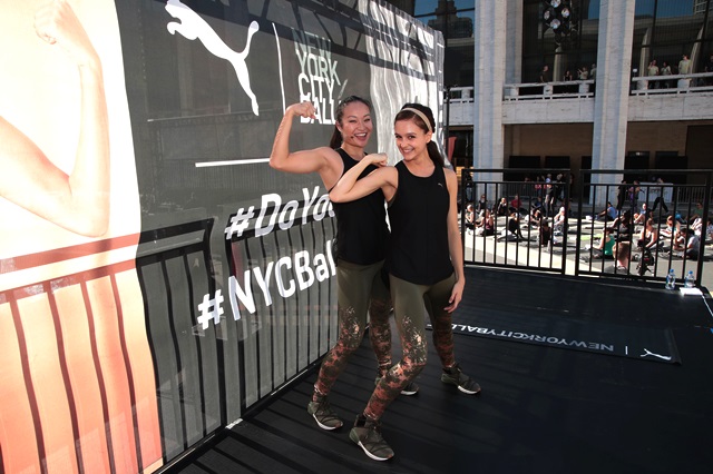 PUMA & New York City Ballet Host First Ever Workout Session In Lincoln Center