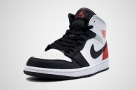 nike air jordan mid 1 red