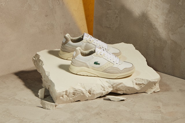 Lacoste Debut new SS21 'Game Advance Luxe' Sneaker Silhouette